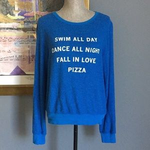 Wildfox fleece sweatshirt
